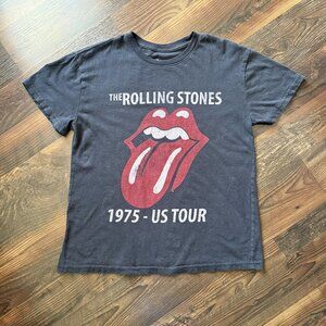 Rolling Stones "1975 US Tour" Women's T-Shirt - Size M
